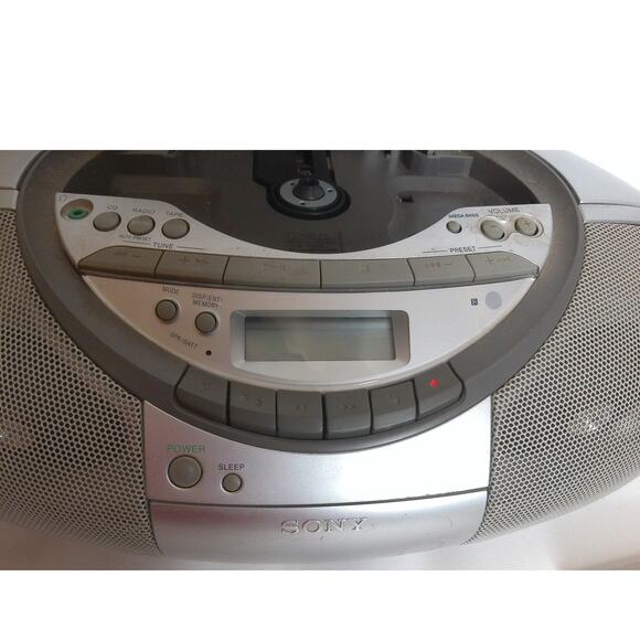 Sony CFD-S350 CD Player | 7D CD-R/RW Playback Wide Directional Convex Speakers - Picture 5 of 9